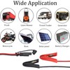HCFeng 14AWG SAE to Alligator Clip Cable 12V SAE Adapter