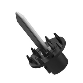 Generic Spiralizer Attachment for Kitchen Stand Mixer, Black, Stainless Steel Blades, Fruits & Vegetables Skewer, 2.4" x 1.45" x 1.45"