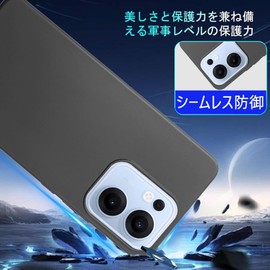 OPPO Reno13 A Case, Shockproof, Full Protection, OPPO Reno13 A Case, Matte Feel, Anti-Fingerprint, Anti-Scratch, Shockproof, A502OP Cover, Matte Feel, Simple, Lens Protection, Durable, Comes with