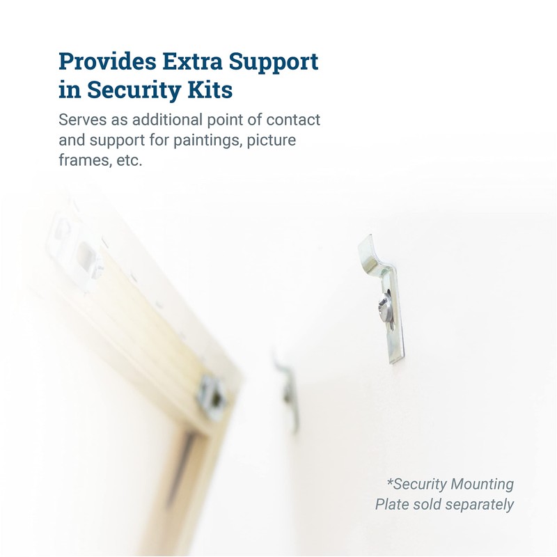 PHS Picture Hanging Security Brackets - 100 Pack - Anti