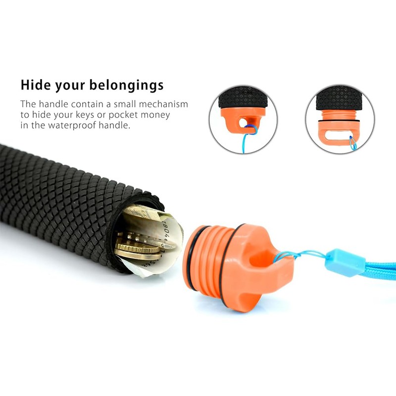 Floating Handle, Diving Monopod, Floating Hand Grip, Waterproof Handle, Diving