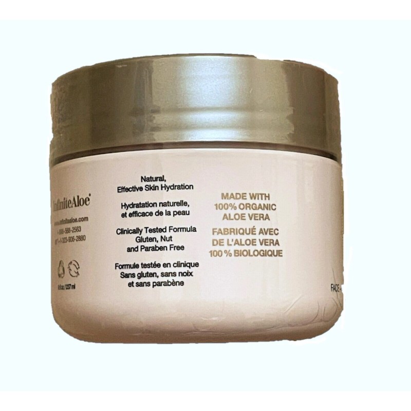 InfiniteAloe Everyday Hero Cream, Original Scent, 8oz Plus 2 Bonus