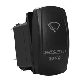 BACAUTOPARTS Blue Led Lights Windshiled Wiper Rocker Toggle Switch with Jumper Wires for The ARB/Carling/NARVA 4x4 Caravan RV Camper SUV Can-Am 12V 24V