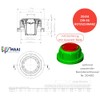 MAAJ Canister Empty Selectable Lid 3 or 5 or 10