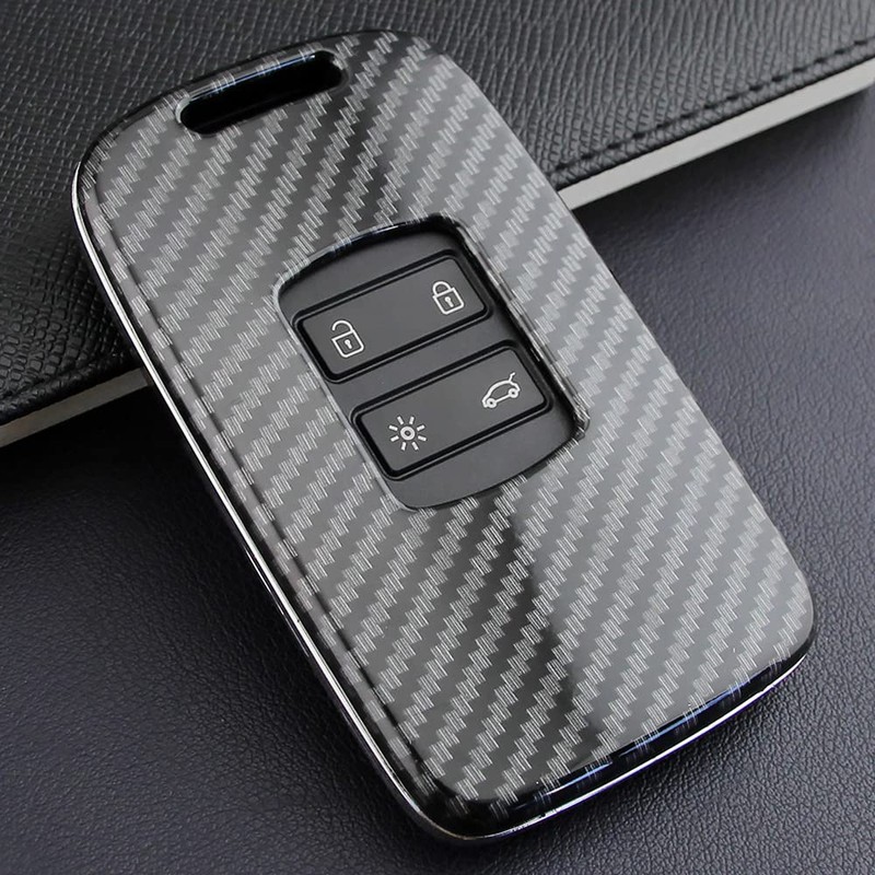 HIBEYO Smart Car Key ABS Case Fits Renault Protective Case