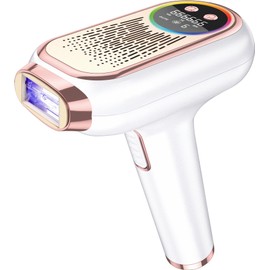 NIKYJM Laser Haarentfernung mit Gefrierfunktion, 9 Energiestufen und 3 Erweiterte Funktionen