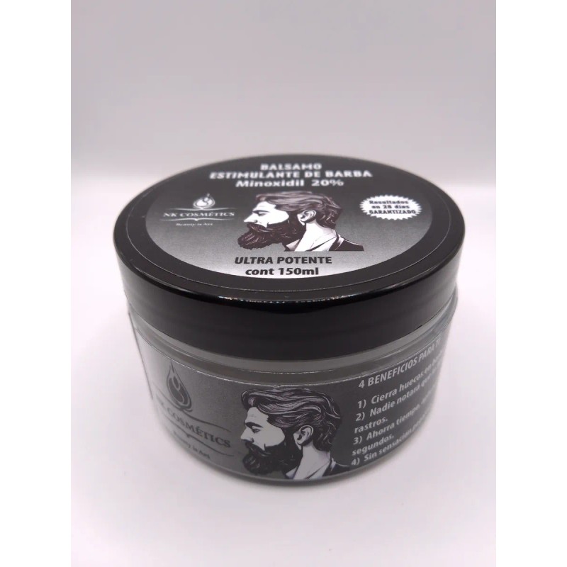 Bálsamo Ultra Potente Para Crecimiento De Barba Fina