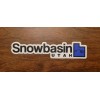 Snowbasin, Utah Snowbasin - Utah - Ski Resort Stickers