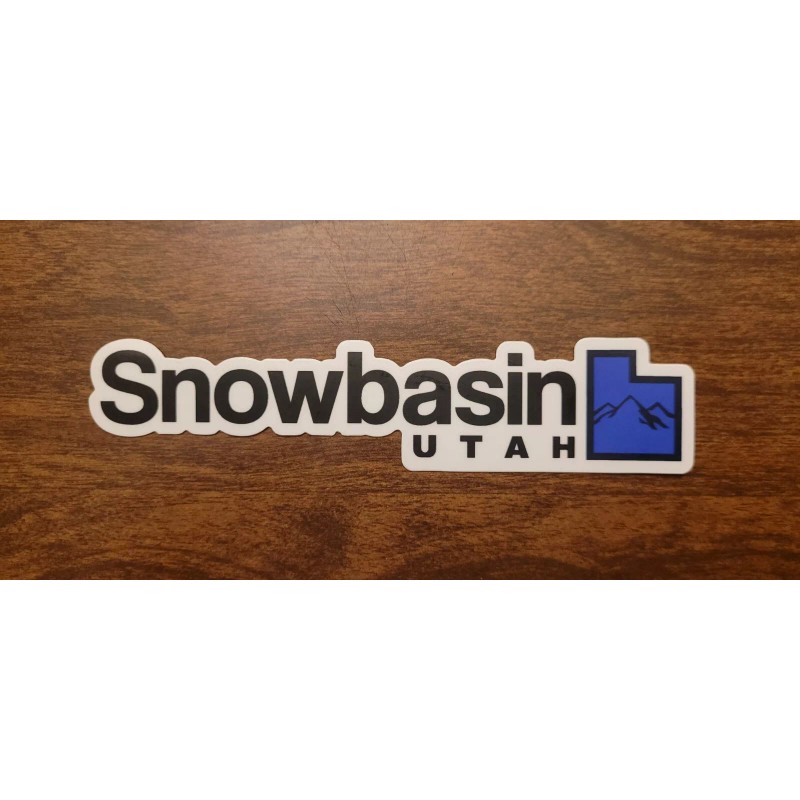 Snowbasin, Utah Snowbasin - Utah - Ski Resort Stickers