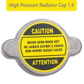 High Pressure Radiator Cap 1.6 - Compatible with CAN -AM Yamaha Grizzly 660 4x4 2002-2008 Motorcycle or ATV