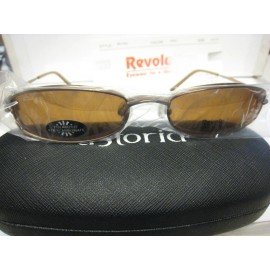 Revolution Eyewear NEW Revolution Eyeglass Frame W/ Magnet sun shade REV 563  PPEC 52-18-140 w/case