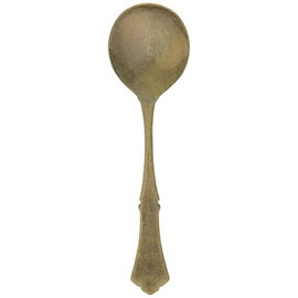 高桑金属 クラシカル ブイヨンスプーン アンティークゴールド サイズ：約W13.8 900633