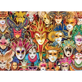EuroGraphics Venetian Mask 1000-Piece Puzzle