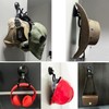 AUXPhome 2Pack Suction Cup Hooks, Hat Storage Organizer Stand Holder