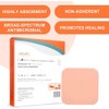 MedVance Apósito de espuma hidrofílica no adhesiva e impermeable PHMB