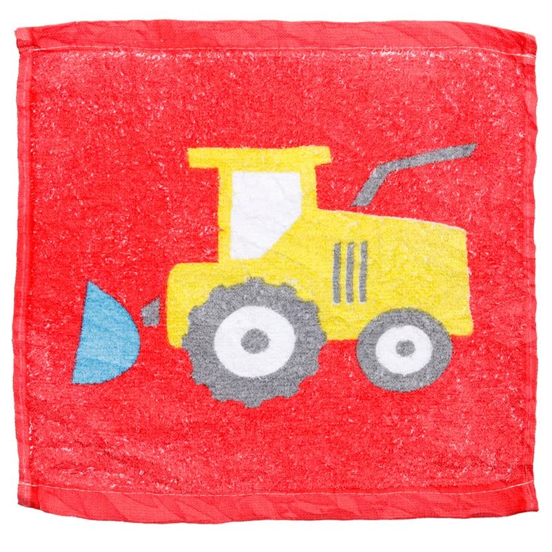 Puckator Little Tractors Compressed Travel Towel - Backpacking Traveling Essentials