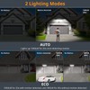 LEPOWER Battery Powered LED Flood Light Outdoor,1500LM Motion Sensor Security