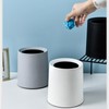 ETRAVEL Desk Trash Can Desktop Trash Can Stylish Mini Trash