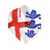 Datadart CMF 24 England 3 lions standard shape dart flights