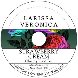 Strawberry Cream Chicory Root Tea (Single Serve K-Cup Pods) (12 pods, ZIN: 574644)