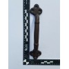 Clover 8 1/2" Barn Door Gate Pull Handle Distressed Brown