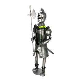 Medieval Knight in Armor Wine Bottle Holder