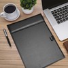 KINGFOM Clipboard A4 Clipboard PU Leather (Pack of 1)
