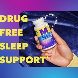 MIDOL Suplementos ZZZ's Please, 1 mg cápsula de melatonina, suplemento para dormir para adultos, formulado con melatonina y pasiflor, suplementos para dormir mejor, 30 unidades