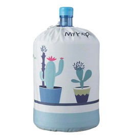 BAOZOON 5 Gallon Water Dispenser Cover Reusable Dust Cover Protective Sleeve Cactus