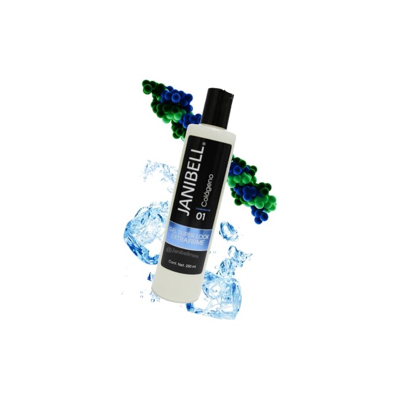 Janibell Gel Super Super Look Colageno Janibell 250 ml Transparente