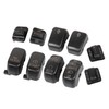XMMT Black Hand Control Switch Housing Caps Fit for Harley