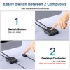 USB Switch 2 in 2 Out, USB Switcher 2 Computers