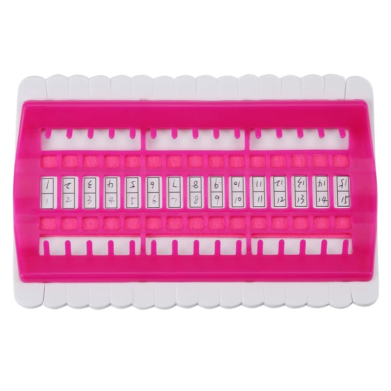 Garosa Embroidery Thread Organiser, 30 Positions Sewing Needle Pins Holder