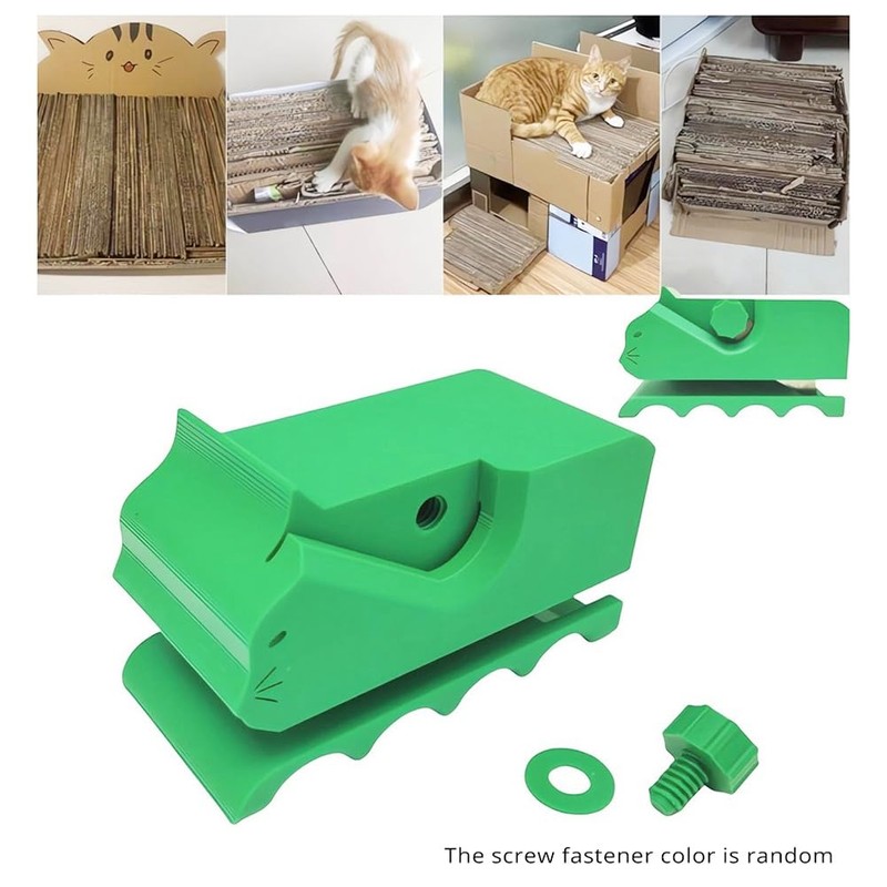 TOBEOME Cardboard Cutting Machine Cat Scratching Board Cutter DIY Cat