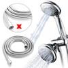 Bestgle 2 Set Shower Flow Reducer Limiter Water Saver Adapter