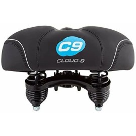Cloud-9 Cruiser Select Saddle, 10.5" x 10.75", Black Soft Touch Vinyl