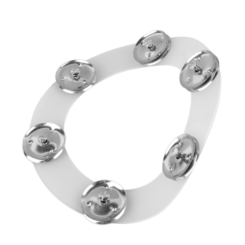 Drum Hi Hat Ring Bell Silicone Double Rows 6 Pieces