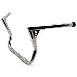 HTTMT- US-TGHD-HB025-CD2-12" Rise Ape Hangers Bars 1-1/4" Handlebars fit Compatible With Harley Touring Electra Glide