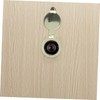 WHAMVOX 5sets Peep Hole Covers for Door Apartment Essentials Peephole