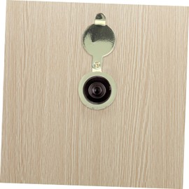 WHAMVOX 5sets Peep Hole Covers for Door Apartment Essentials Peephole Cover for Inside Door 2pcs*5