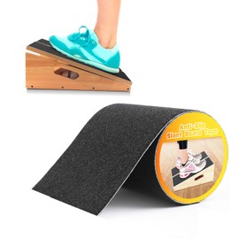 Anti-Slip Slant Board Tape Abrasive Surface Replacement of Anti-Slip Surfaces for Slant Board Suitable for Most Slant Board(5.9IN *6.5FT Black)