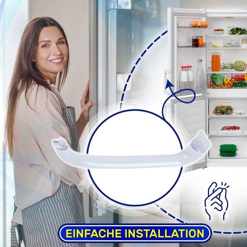 Fridge handle with the size of 317 mm with original