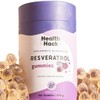 Resveratrol Antioxidante 180 Gomitas para Adulto Sin Azúcar Health Hack