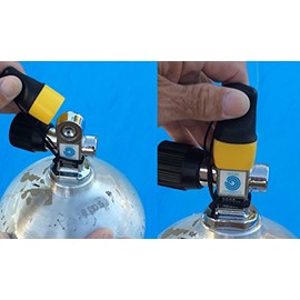 EZ Tank Cap Scuba Tank Valve Cover Yellow 2 Pack