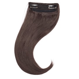 Fashion Hair Bang Fringe Extensions Clip In On Cute One Piece Hairpiece Straight Women Ladies - Dark Brown