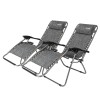 Large Zero Gravity Chair Lounge Patio Chairs Lawn Chairs /w