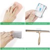 LPOLER Stainless Steel Squeegee for Shower Doors, All-Purpose Shower Squeegee