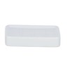 Wenko Hexa Soap Dish Ceramic White 9.5 x 13 x