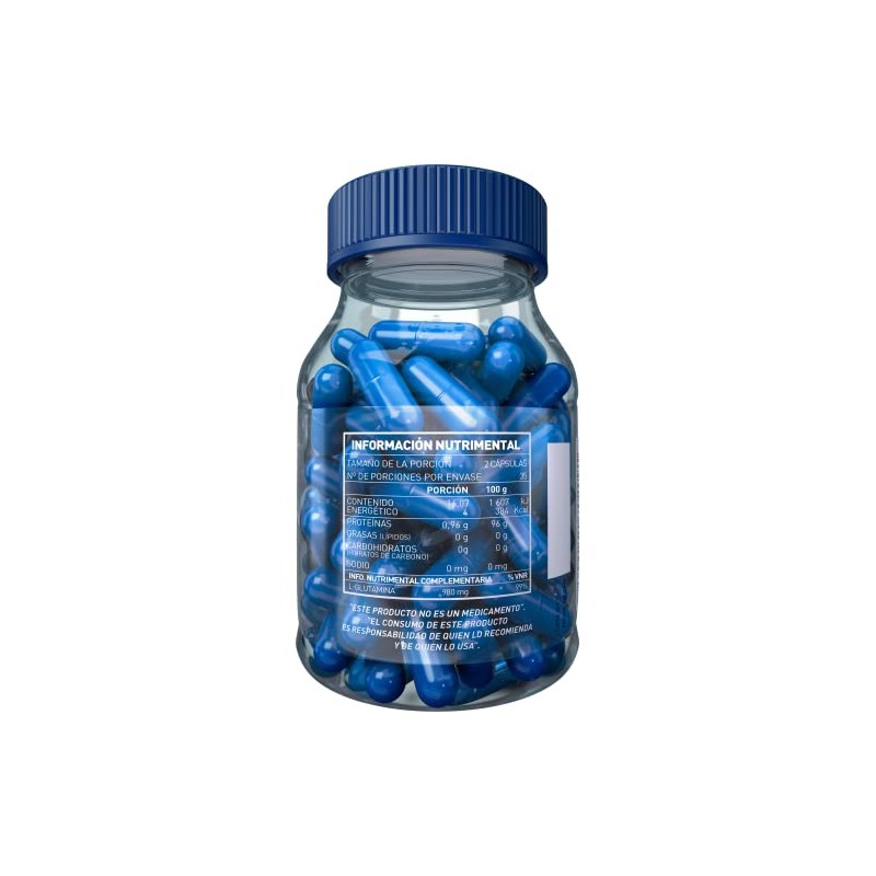 Essential Nutrition L-Glutamina Sport 70 cápsulas de 500 mg
