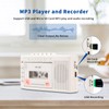 SEMIER Small Cassette Player Recorder, Cassette to Digital Converter via